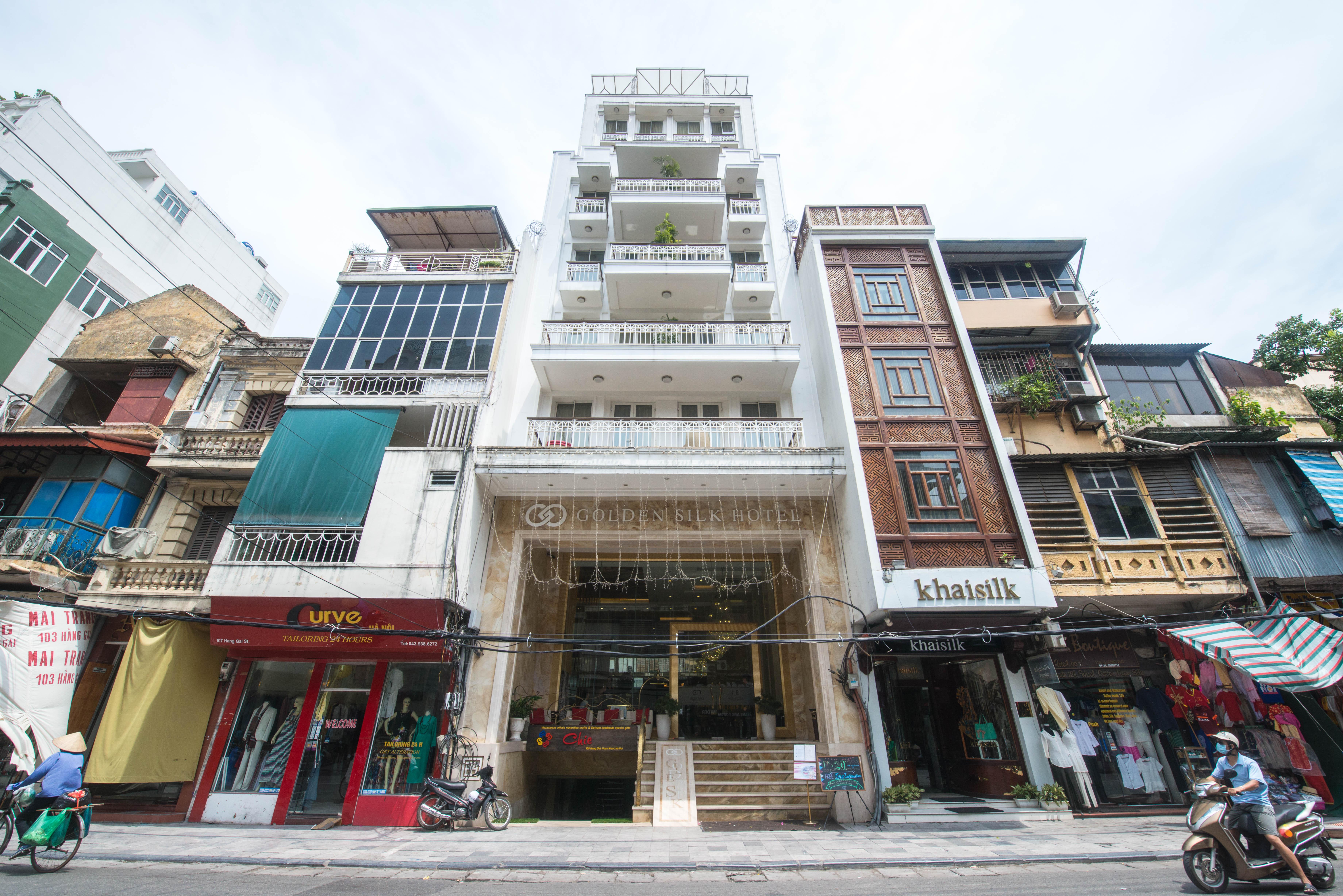 Golden Silk Boutique Hotel Hanoi Eksteriør billede