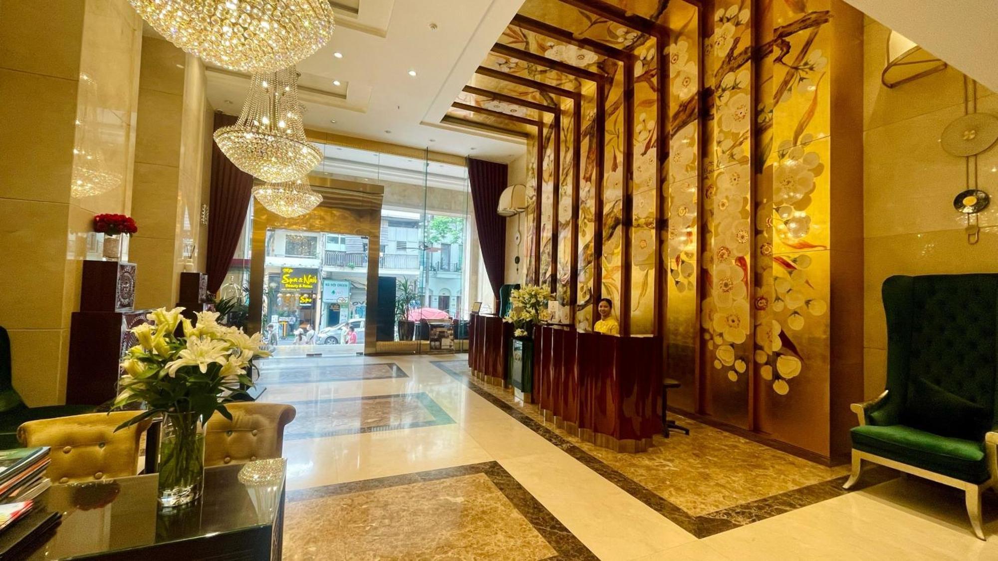Golden Silk Boutique Hotel Hanoi Eksteriør billede